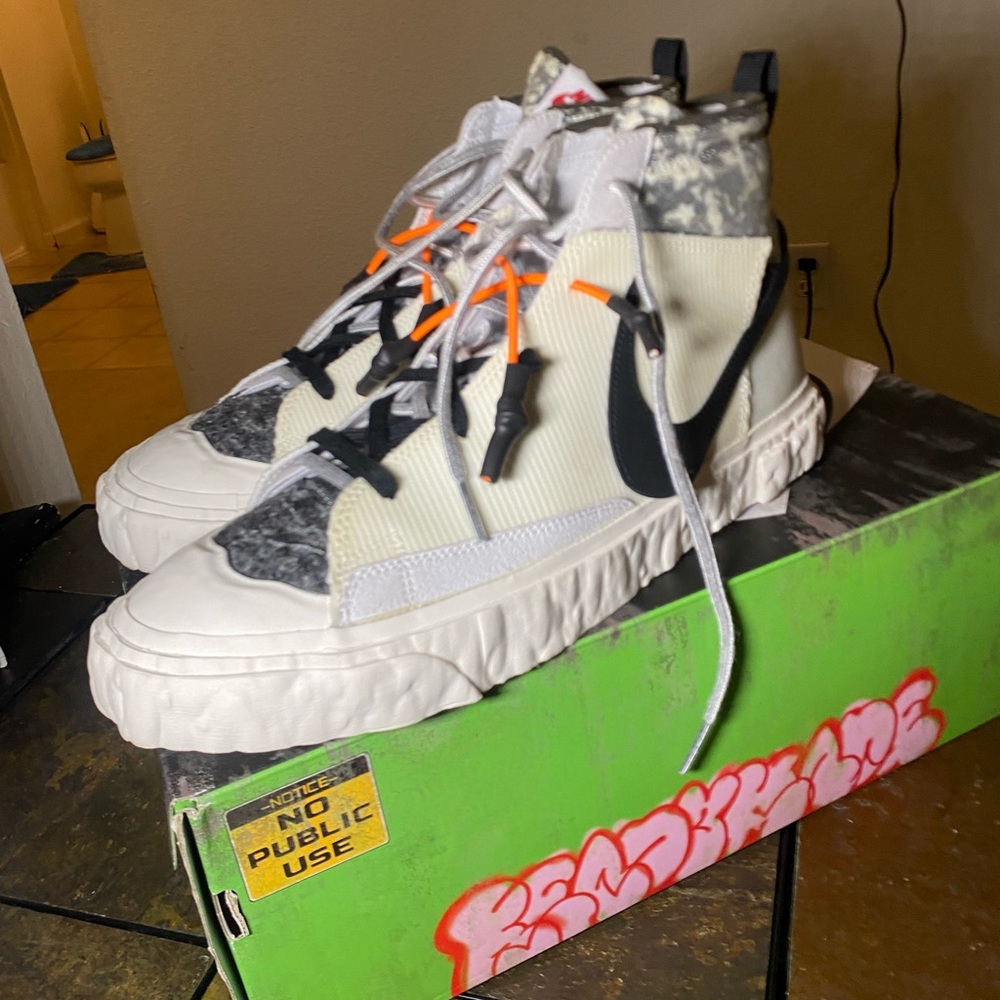 Nike Blazer Mid X Readymade White Camo 2021 DS